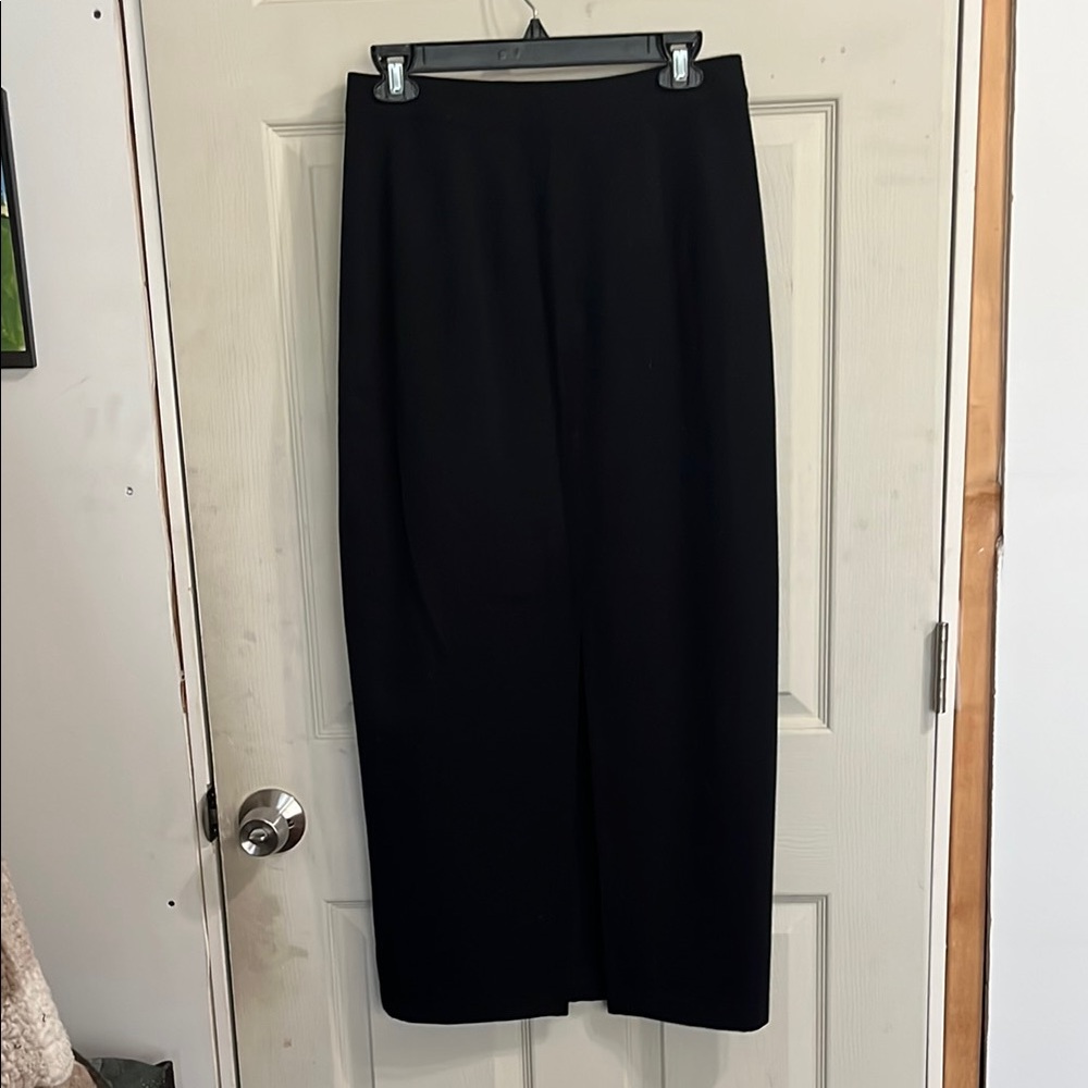 Max Studio Black Pencil Maxi Skirt for Work